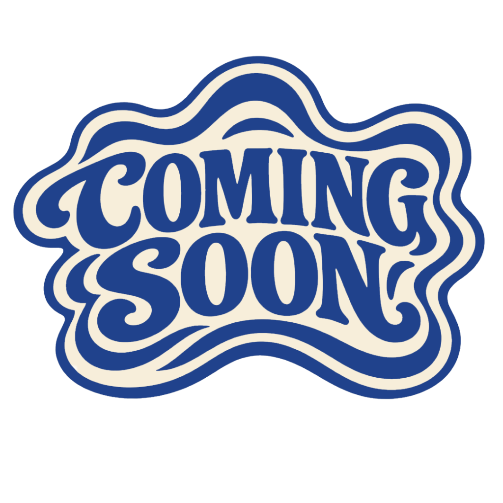 On brand image with fluid text that says, "Coming Soon"