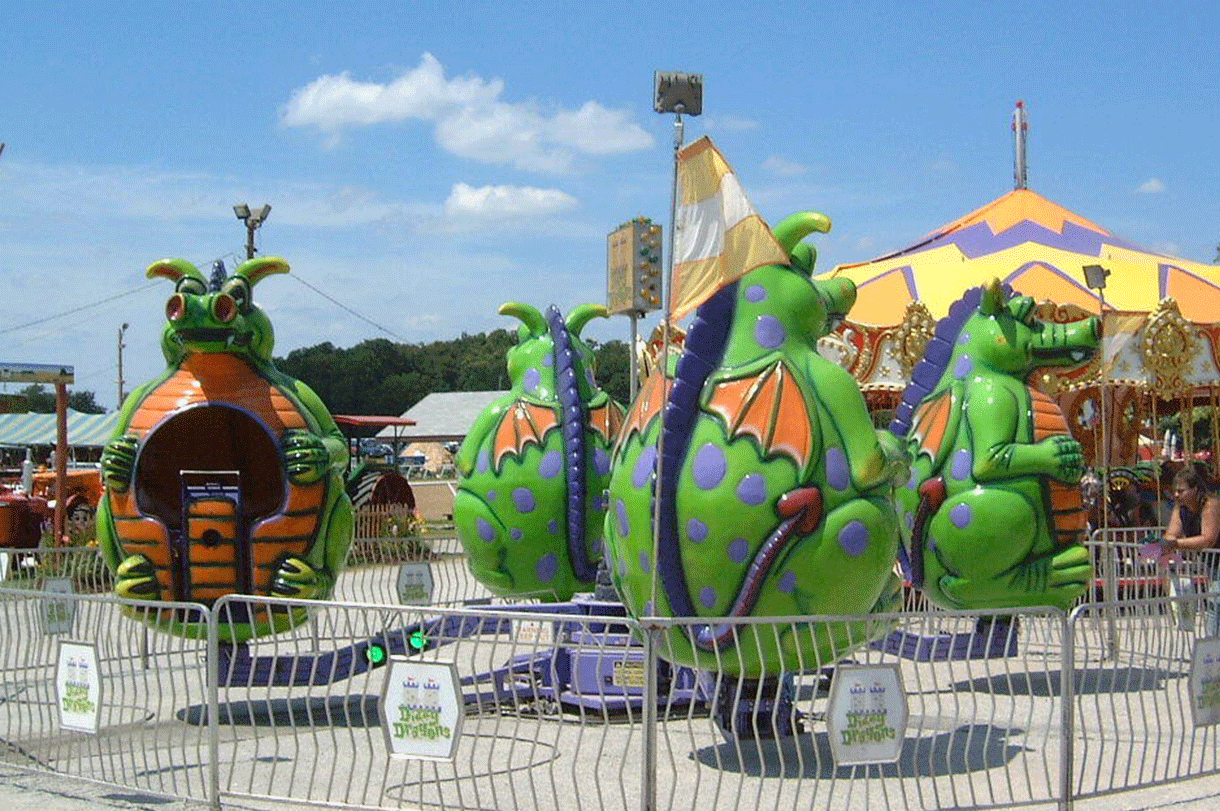 Mega Pass & Rides! 52 DIZZY DRAGONS small