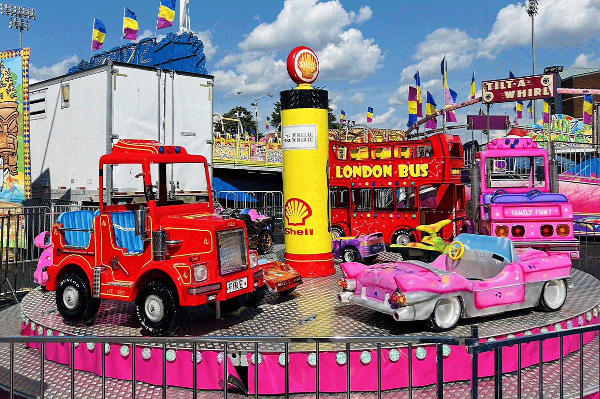 Mega Pass & Rides! 57 KIDDIE RIDES small