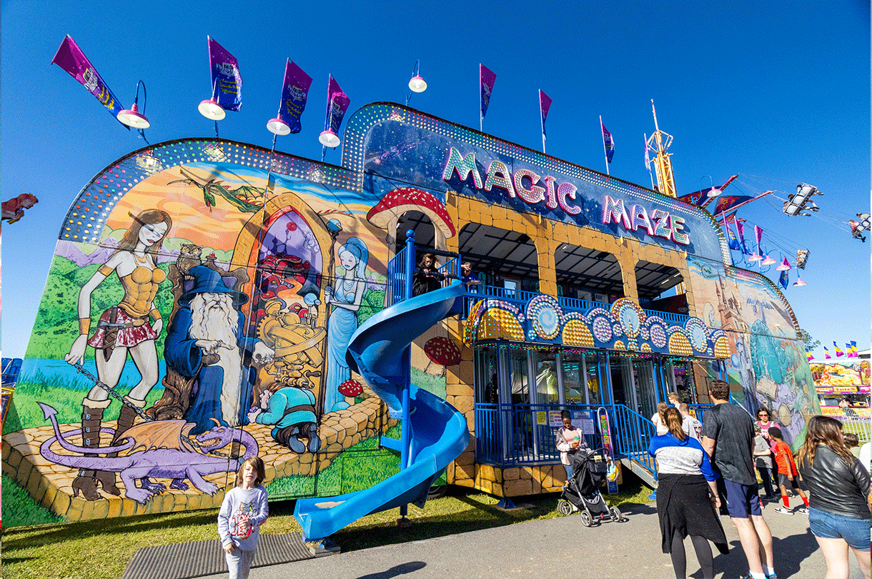 Mega Pass & Rides! 45 MAGIC MAZE small