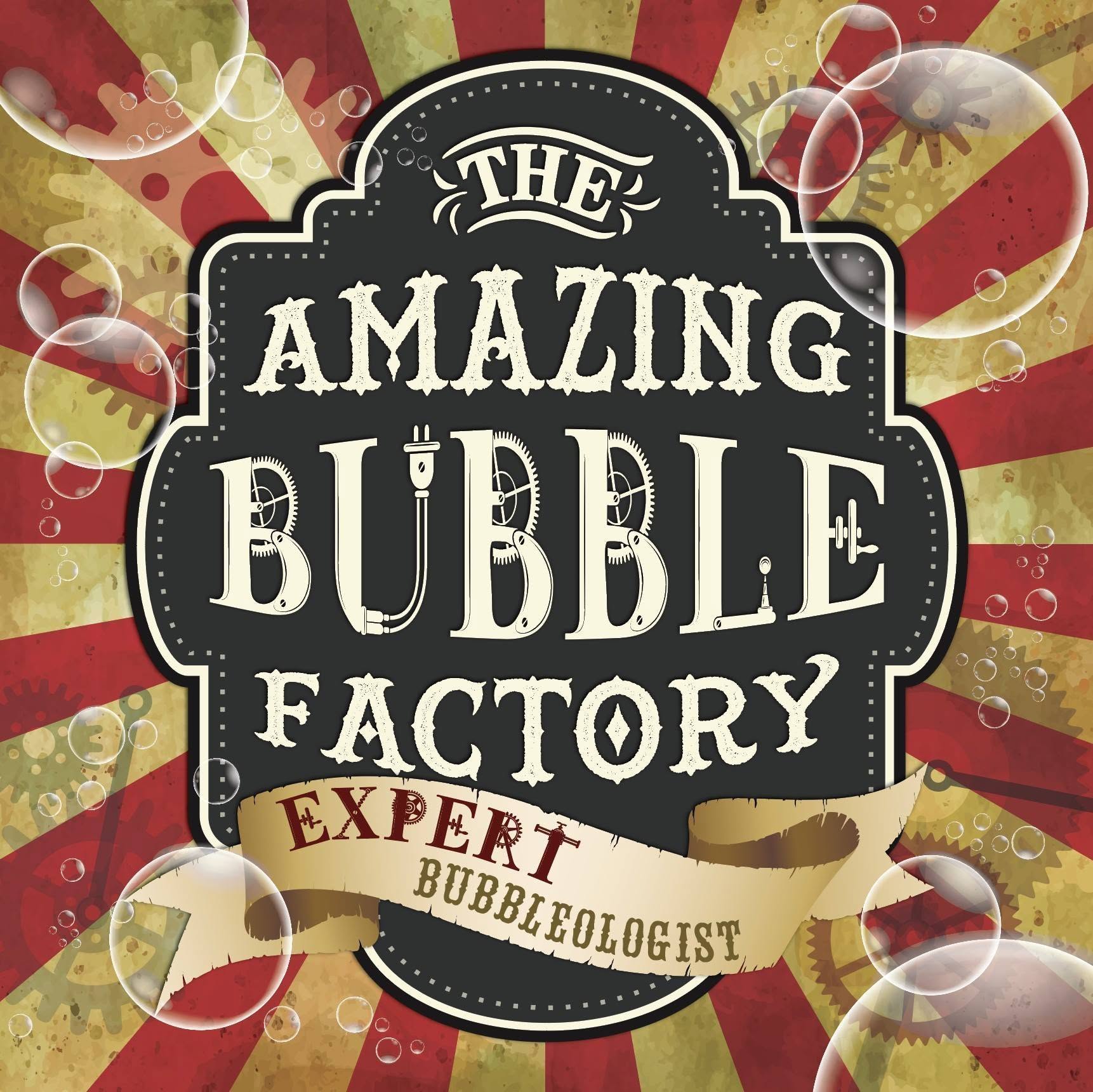 AMAZING BUBBLE FACTORY LOGO
