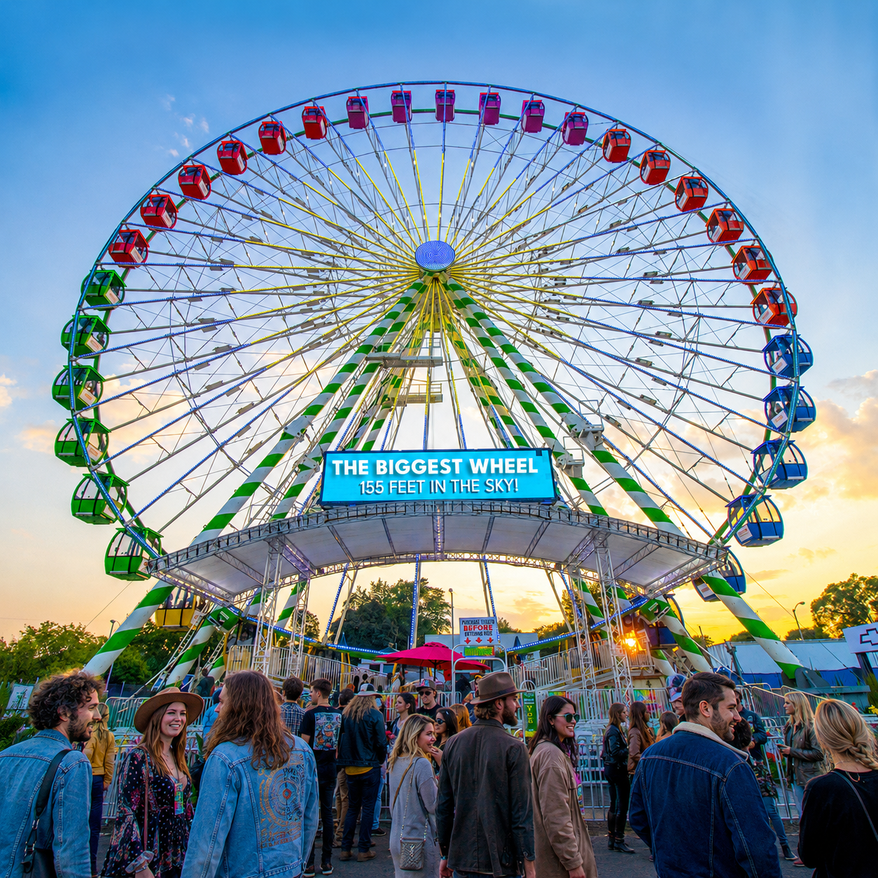 THE BIGGEST WHEEL DAYTIME FINAL