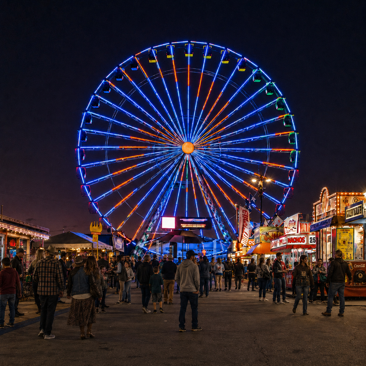 THE BIGGEST WHEEL PEOPLE