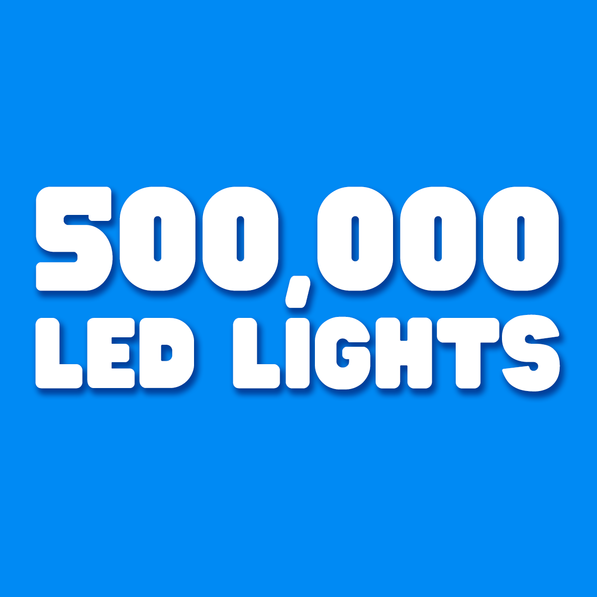 biggest wheel 500000 led lights