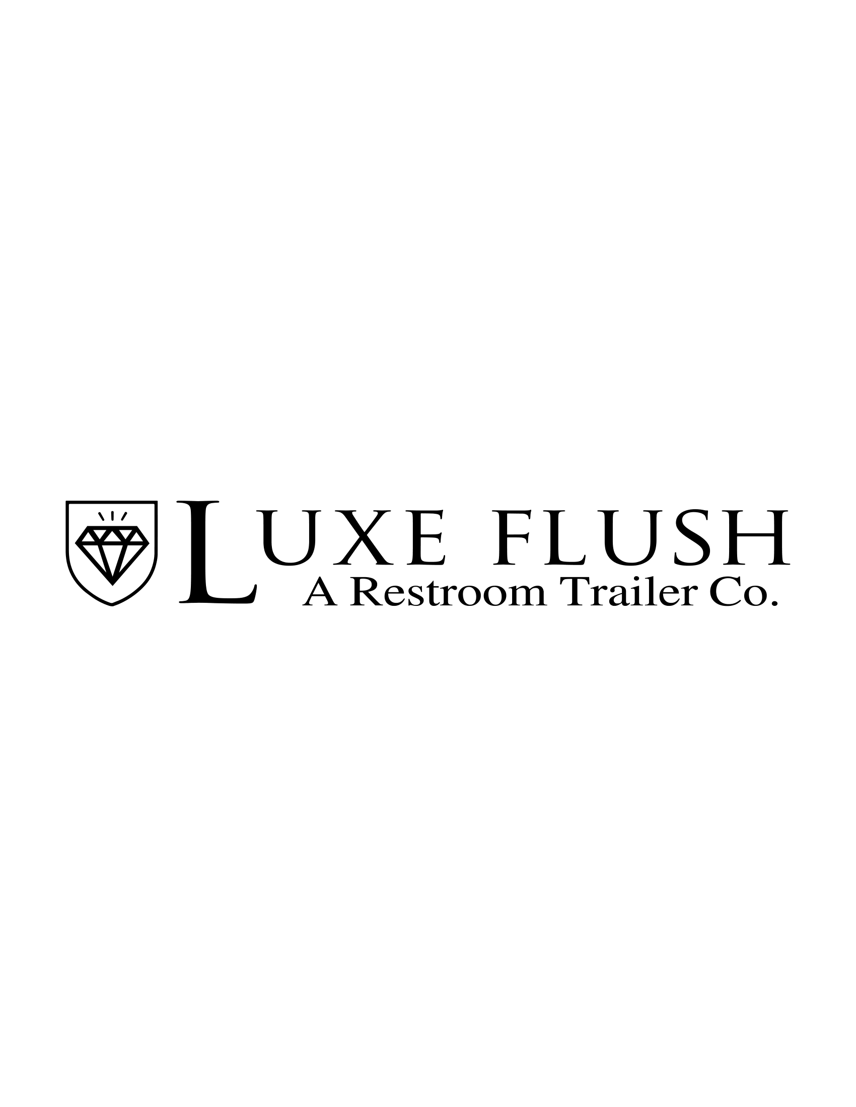 luxe flush black logo 1